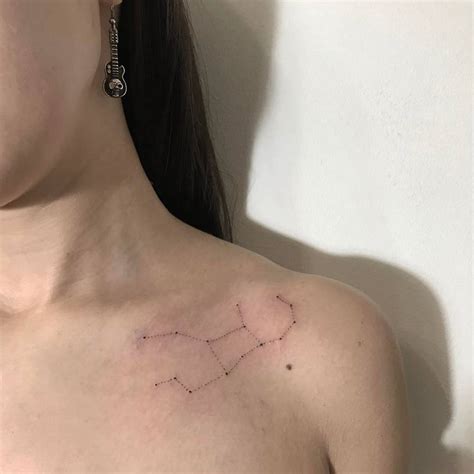 Virgo Constellation Tattoo Designs Ideas And Meanings For Zodiac