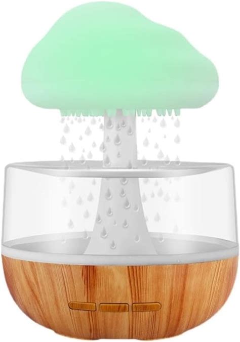 Desktop Rain Cloud Humidifier Relax Aromatherapy Lamp Usb Rain Sound