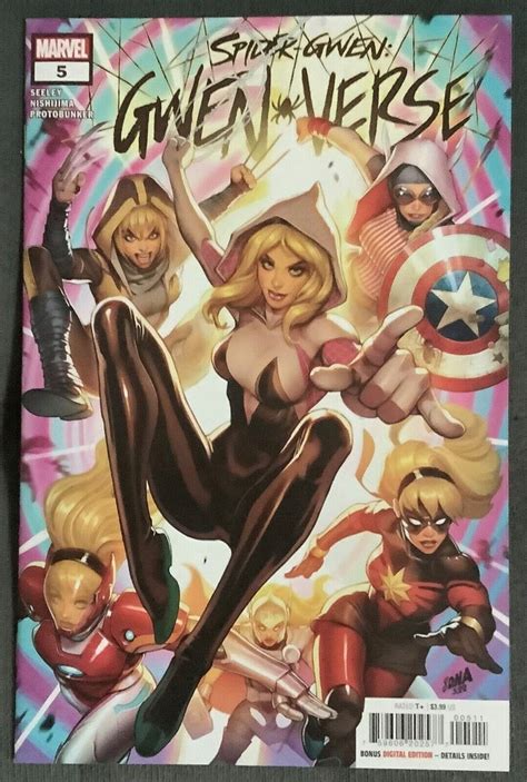 Spider Gwen Gwenverse 5 2022 Marvel NM MT Comic Books Modern