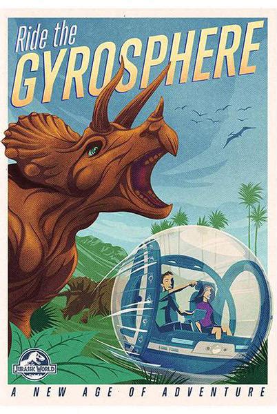 Gyrosphere Poster By Jurassicart1993 On Deviantart