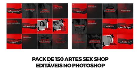 Pack Artes Para Sex Shop Edit Veis Photoshop Venda Em Salvador Bahia Por Apenas R