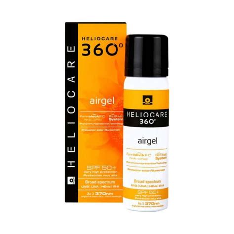 Heliocare 360º Airgel Face SPF50 60ml Sun GLAMS SECRET