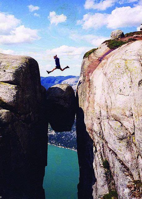 Suspended Boulder Kjerag Mountains - Norway | Norway, Places to visit ...