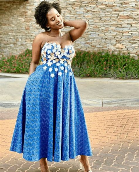 Modern Tswana Bridal Dresses