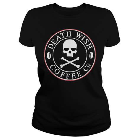 Death Wish Coffee Logo Shirt, hoodie, sweater, longsleeve t-shirt