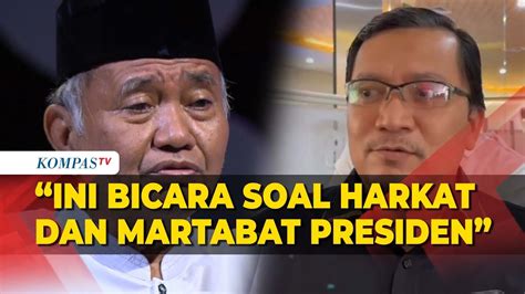 Dinilai Fitnah Terkait Pernyataan Soal Jokowi Agus Rahardjo Dilaporkan