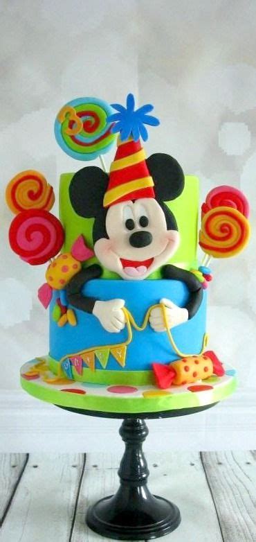 Mickey Mouse Cake Pastel Mickey Mickey And Minnie Cake Fiesta Mickey