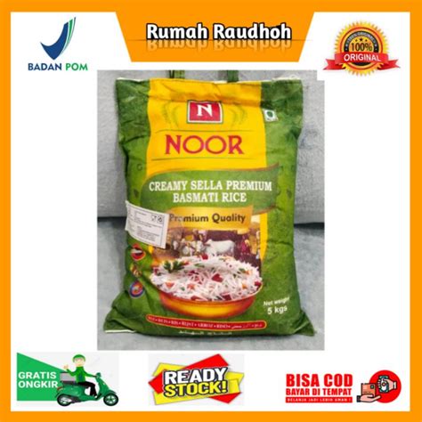 Jual Beras Basmati Noor Kg Creamy Sella Premium Basmati Rice