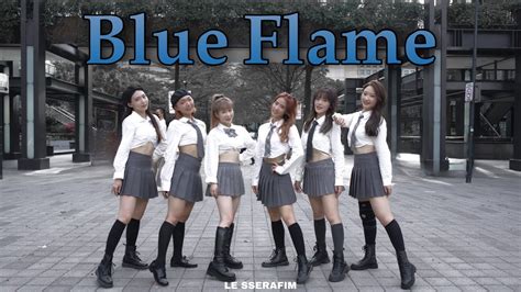 Kpop In Public Le Sserafim 르세라핌 Blue Flame Dance Cover By