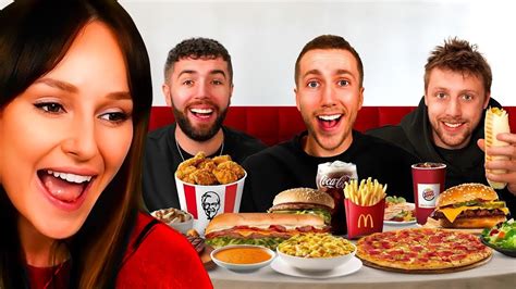 Freya Reacts To Sidemen Rate Their Favourite Food Youtube