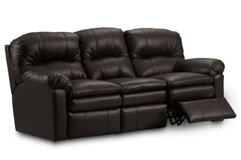 Lane Leather Reclining Sofa With Nailhead Trim - Sofa Design Ideas