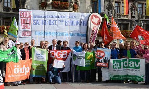 Breites B Ndnis Aus Bayern Fordert Ttip Und Ceta Stoppen F R Einen