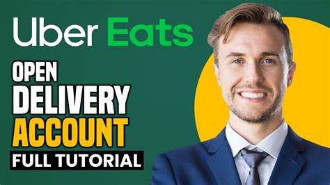 How To Open Uber Eats Delivery Account Simple Youtube