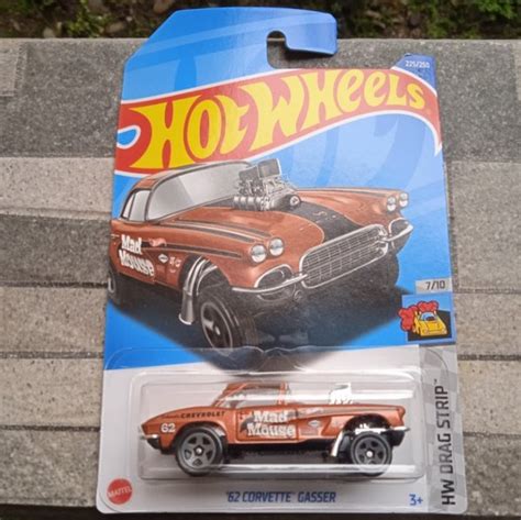 Jual Hot Wheels Hotwheels Corvette Gasser Coklat Chevrolet Mad Mouse Di Lapak Satu Lapan Toys