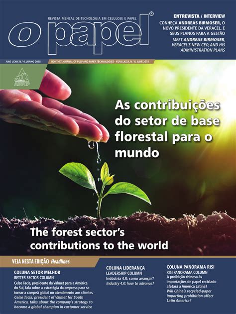 Revista O Papel Edi O Junho Newspulpaper Abtcp Ltimas