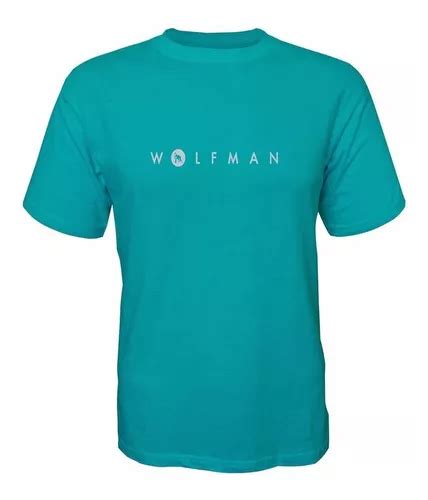 Camiseta Wolfman Lobo Branco Vip Verde Mar Branco MercadoLivre