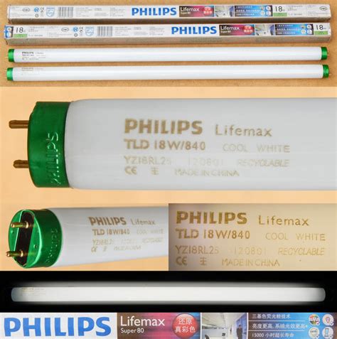 Lighting Gallery Net Fluorescent Tubes Philips TLD 18W 840 Lifemax