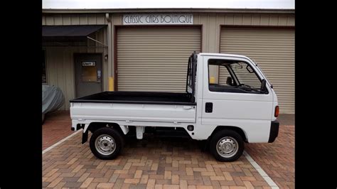 1990 Honda Acty Japanese Kei Truck 4wd 5 Speed Manual All Original 29