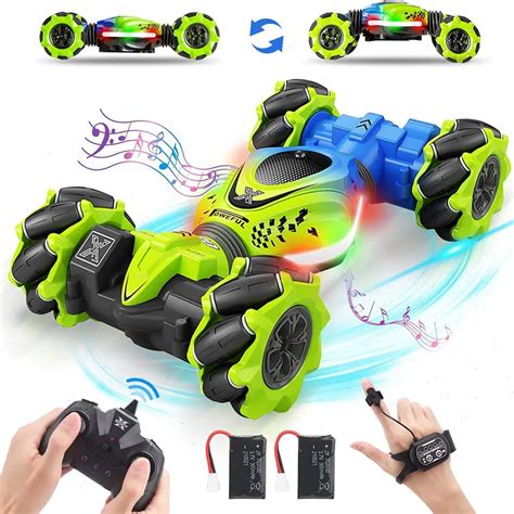 4WD RC Stunt Car 2 4G Radio Remote Control Cars RC Watch Gesture Sensor