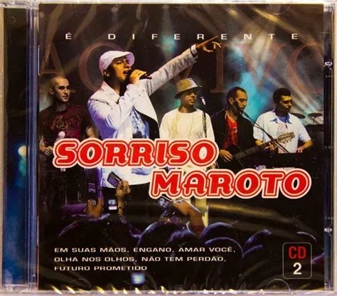 Cd Sorriso Maroto É Diferente Ao Vivo Cd 2 Novo Lacrado Parcelamento