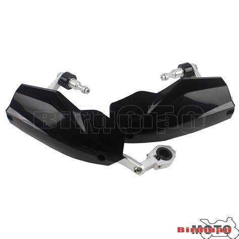 Universal Motorcycle Handlebars Abs Handguards Black Hand Guards