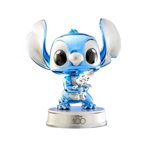 Hot Toys Cosbaby Disney 100th Lilo Stitch Stitch Metallic Kitsune Relics