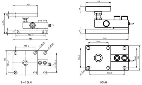 Lcg201 โหลดเซลล์ สเตรนเกจ Als205 Load Cell Strain Gauge Weighing Module 05t 500kg เอสทูอินโน