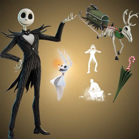 Jack Skellington Bundle - Fortnite Bundle - Fortnite.GG