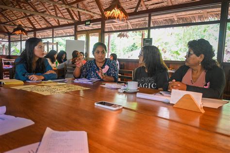 Lideresas Mineras De Madre De Dios Sostuvieron Primer Encuentro Por Una