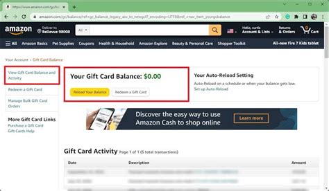 How To Check And Reload Amazon T Card Balance