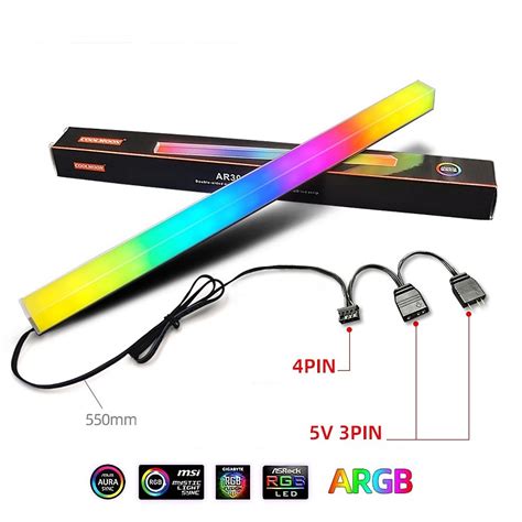 Mua Thanh Led RGB Aura Sync Coolmoon đồng bộ Hub đồng bộ Hub Sync với