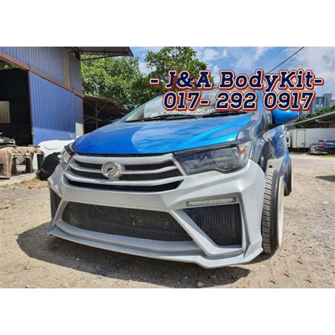 Perodua Bezza Gt Front Bumper With Paint Shopee Malaysia