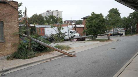 Comed Truck Knocks Down Utility Poles Near Lombard Metra Station More