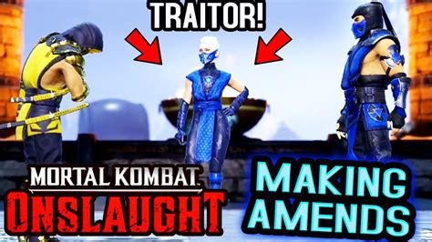 Mortal Kombat Onslaught Scorpion And Sub Zero Are FRIENDS Now Frost