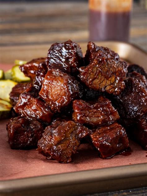 How To Smoke Brisket Burnt Ends Chiles And Smoke