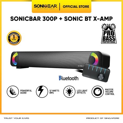 Jual Sonicgear Sonicbar P Powerful Soundbar Speakers With Brilliant