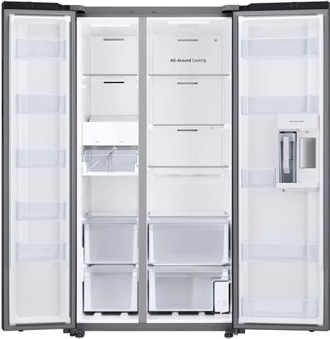 Customer Reviews Samsung Bespoke Side By Side Smart Refrigerator With Beverage Center White