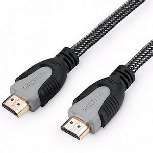 Vention Nylon Braided Hdmi Cable M Black Metal Type