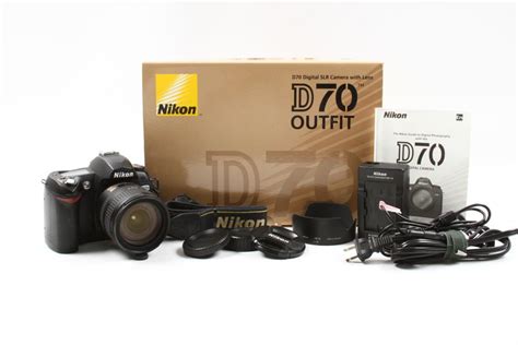 Used Nikon D70 DSLR Camera w/18-70mm F/3.5-4.5G ED Lens - Green Mountain Camera