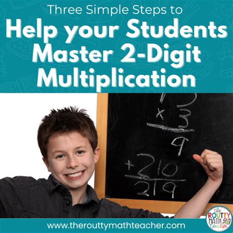 Two Digit Multiplication Models The Routty Math Teacher