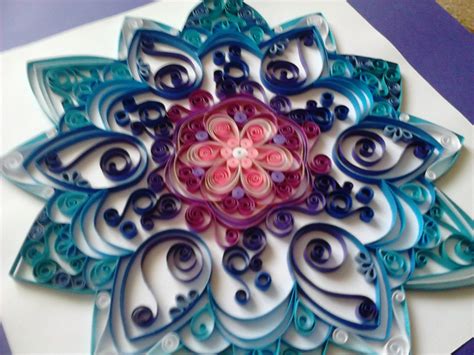 Beaded Mandala Instructions Quilling Fatto A Mano Fiori Quilling