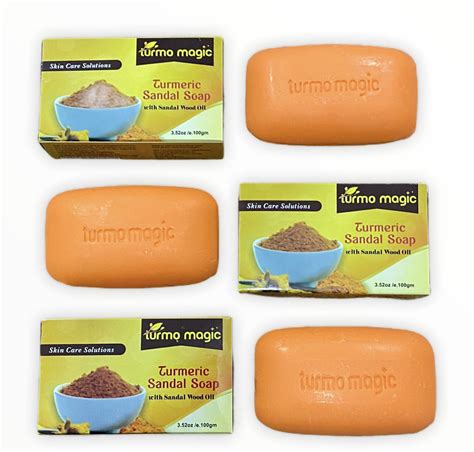 Turmo Magic Soap Turmeric Facewash Pack Of 3 Shop Today Get It