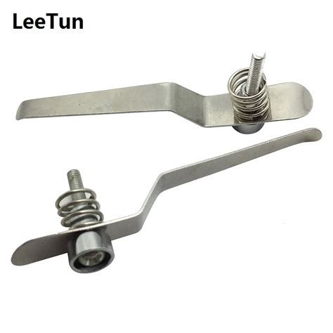 A Pair 72 Cm Stainless Steel Specimen Presser Holder Slides Clips For