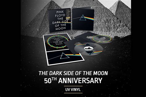 Pink Floyd The Dark Side Of The Moon 2lp Vinyl [uv Printed Clear