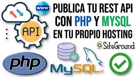 C Mo Desplegar Rest Api Con Php Y Mysql En Hosting De Siteground