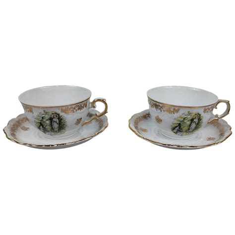 Lot De Tasses Avec Soucoupes En Porcelaine Sofafils Label Emma S