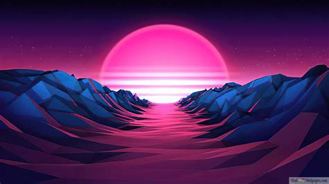 Sunrise Art 4K wallpaper download