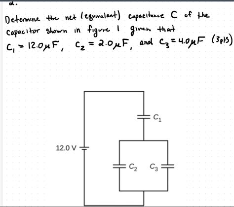 Solved Consider A Parallel Plate Capacitor Of Area 2×10−4