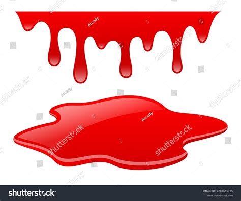 Blood Puddle Cartoon