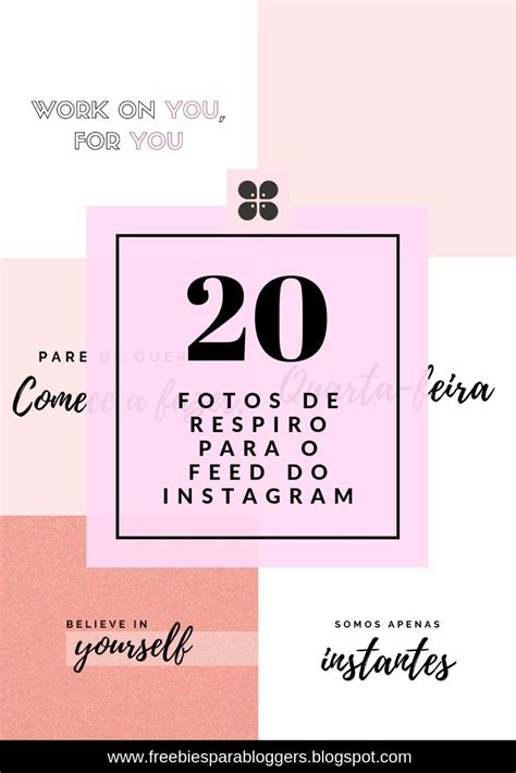 20 Fotos De Respiro Para O Feed Do Instagram Tema Rosa E Branco